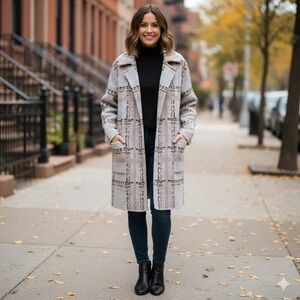 Love Ever After Creme Open Cardigan Size Medium - NWOT